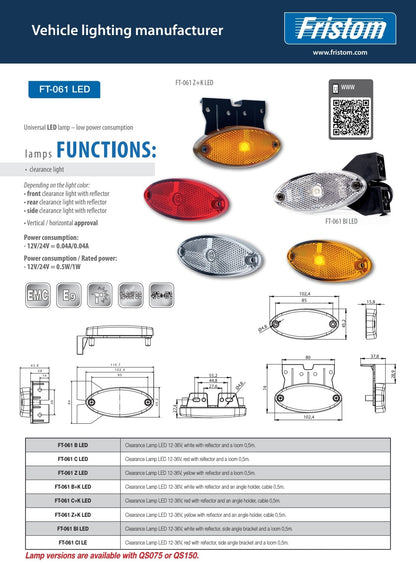FRISTOM FT-061 LED - LED Gabarit + Reflektor