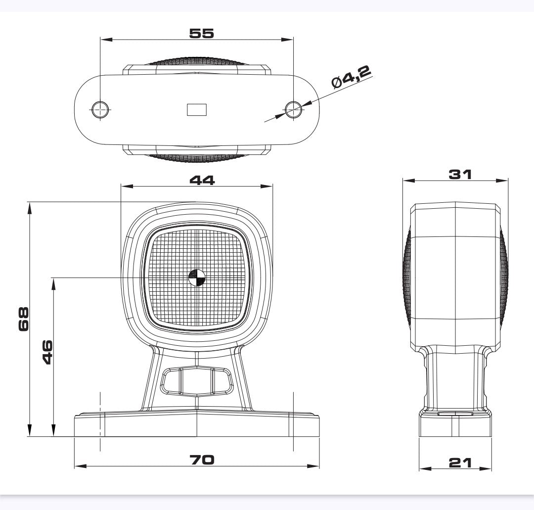 FRISTOM FT-141 A LED - Univerzalni 2-Funkcijski Marker