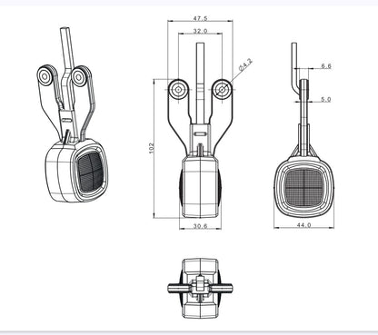 FRISTOM FT-141 A LED - Univerzalni 2-Funkcijski Marker