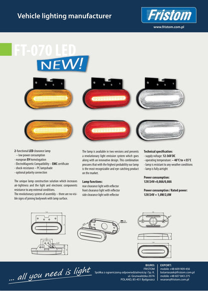 ZA PROFESIONALCE! FRISTOM FT-070 LED