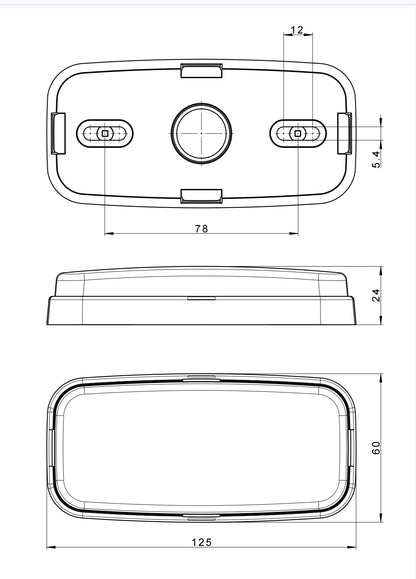 FRISTOM FT-080 LED - Gabarit s Pokazivačem Smjera