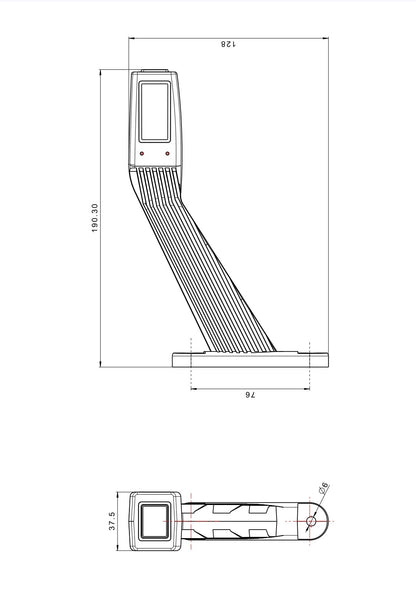 FRISTOM FT-145 LED - 3-Funkcije