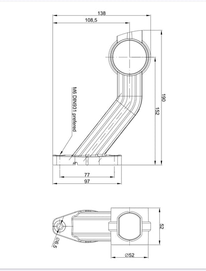 FRISTOM FT-140 LED - 3-Funkcije