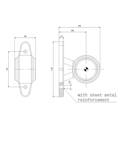 FRISTOM FT-009 LED - 2-Funkcijski Marker