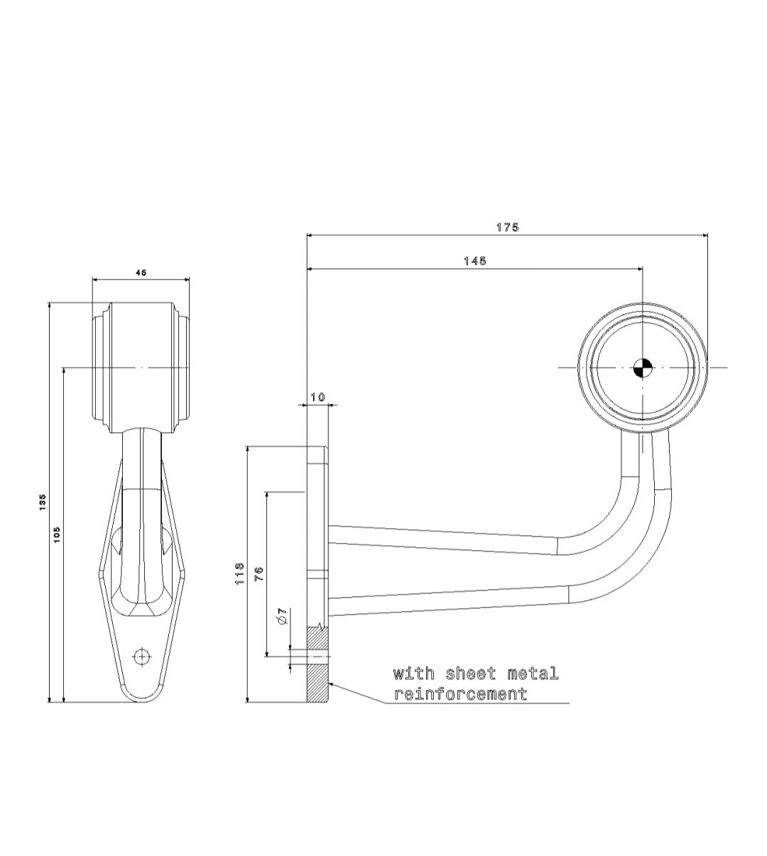 FRISTOM FT-009 LED - 2-Funkcijski Marker