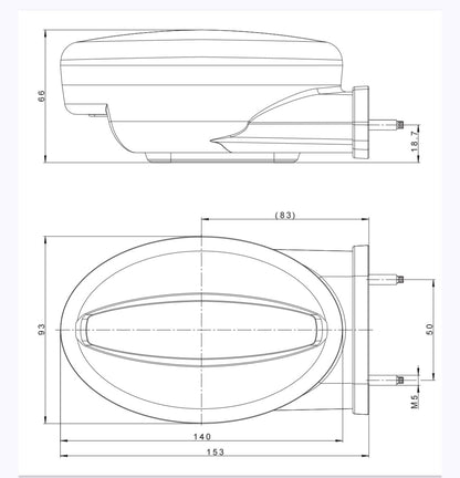 FT-356 LED - Prednje Pozicijsko + Žmigavac IP69