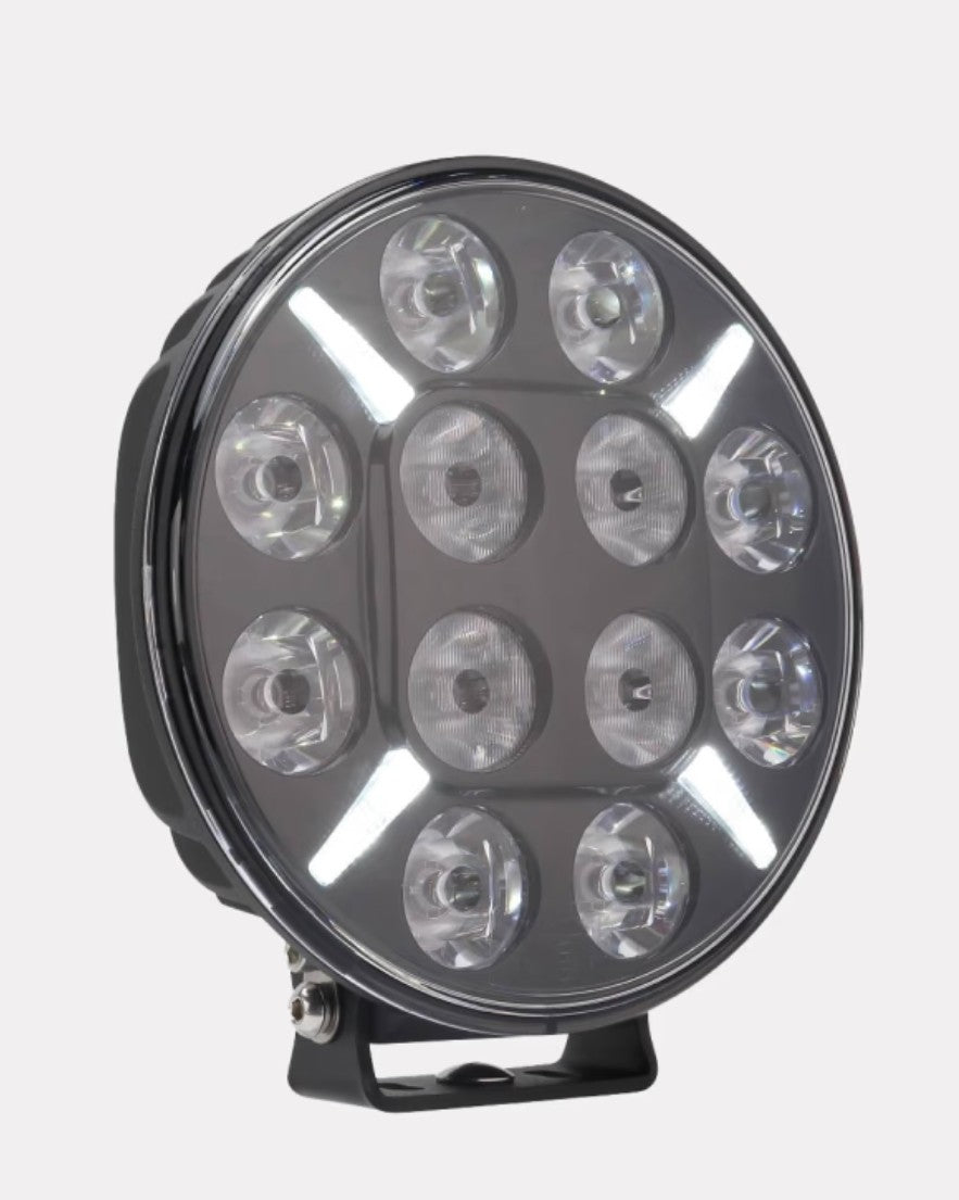 SWEDSTUFF DRIVING LIGHT 9" 115W (LDL-04) - DVOSTRUKA MOĆ I MODERNA ELEGANCIJA