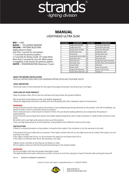 CRUISE LIGHT STROBE 3-LED / 4-LED / 6-LED AMBER -  Stil i Sigurnost u Savršenoj Harmoniji!