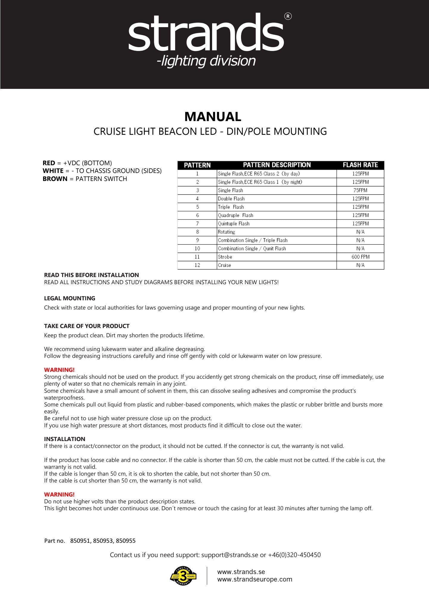 CRUISE LIGHT - DARK SERIJA