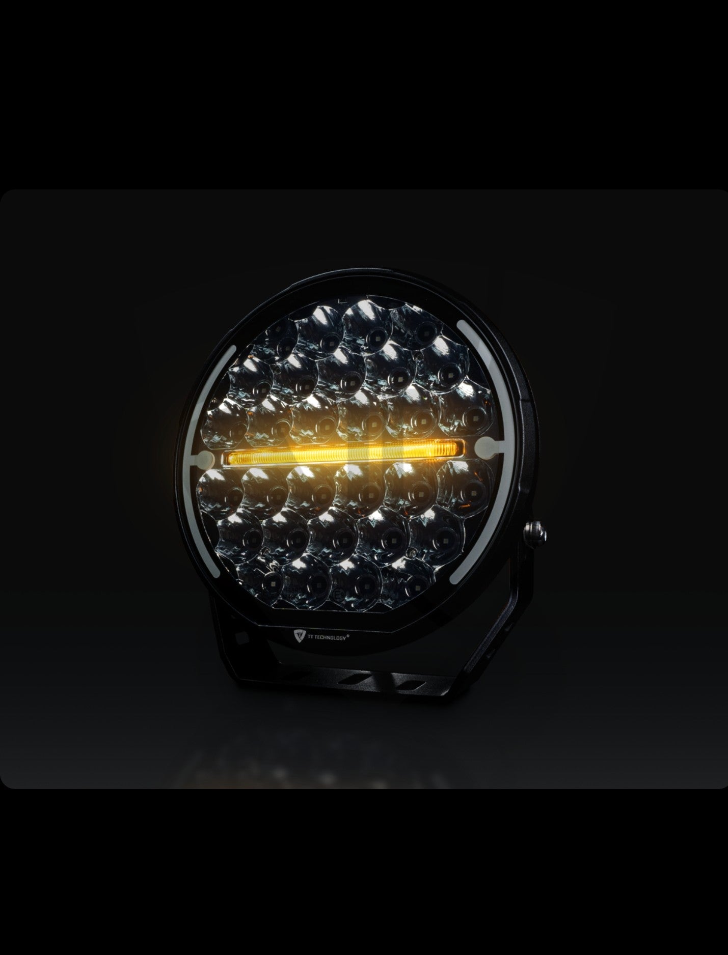 9" LED Lampa 150W s funkcijom GRIJANJA! *Dual Position Light*