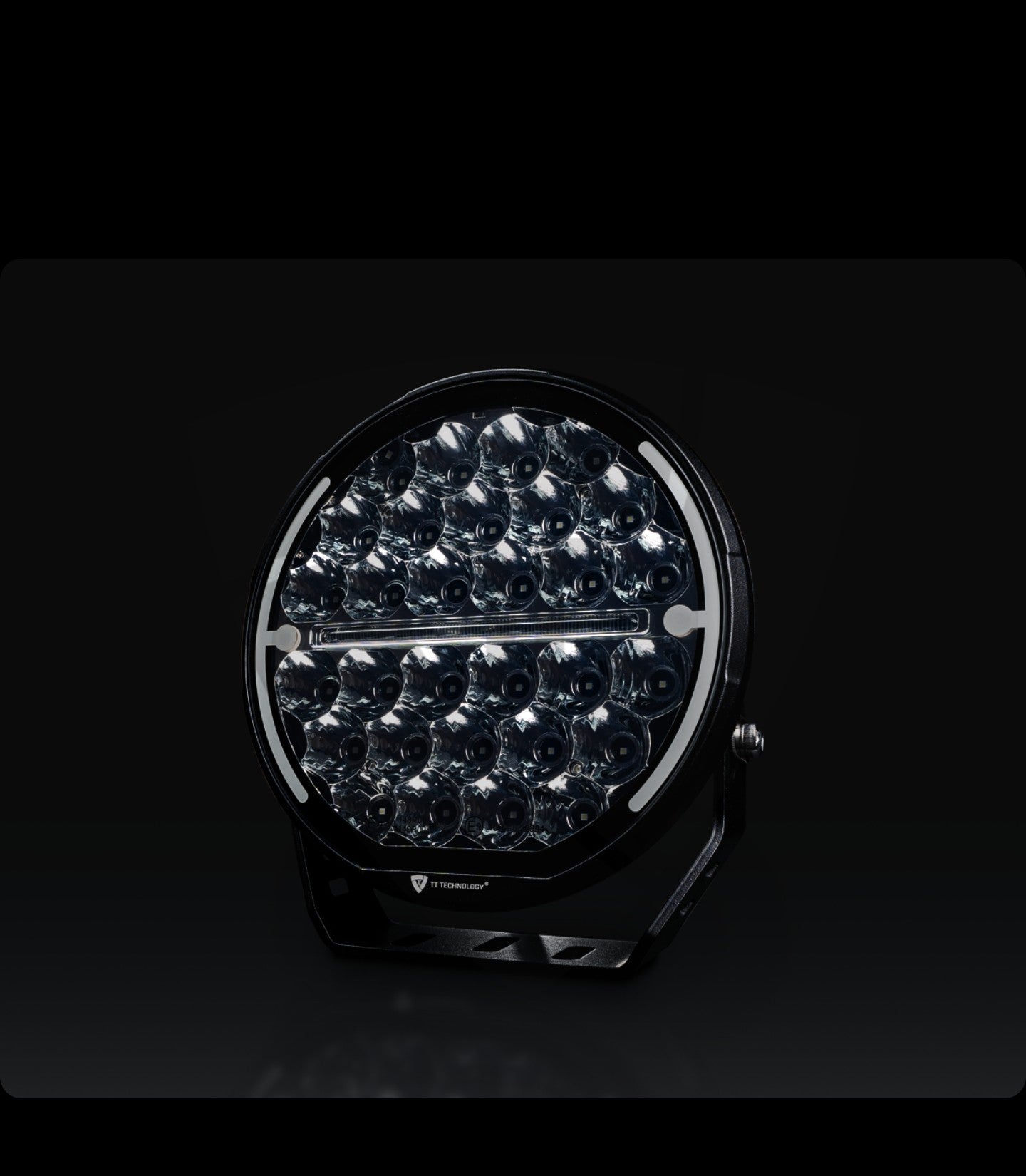 9" LED Lampa 150W s funkcijom GRIJANJA! *Dual Position Light*