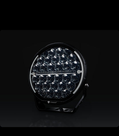 9" LED Lampa 150W s funkcijom GRIJANJA! *Dual Position Light*