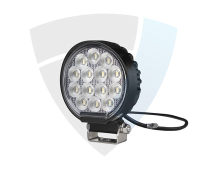 Okrugla LED Radna Lampa 56W – 56x LED – Široki Snop (Diffused)