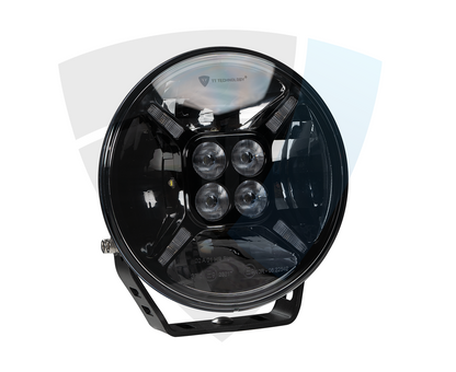 Premium 9" LED Reflektor 120W – 12.200 Lm – Dvobojna Pozicija (Bijela/Narančasta)