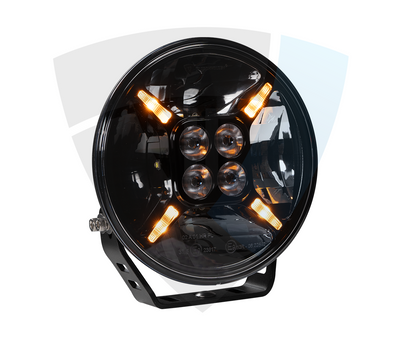 Premium 9" LED Reflektor 120W – 12.200 Lm – Dvobojna Pozicija (Bijela/Narančasta)