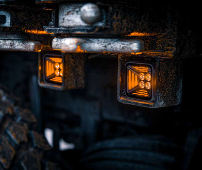 Strands Dark Knight Fortex - Radno Svjetlo s Promjenjivom Bojom  , RED & AMBER