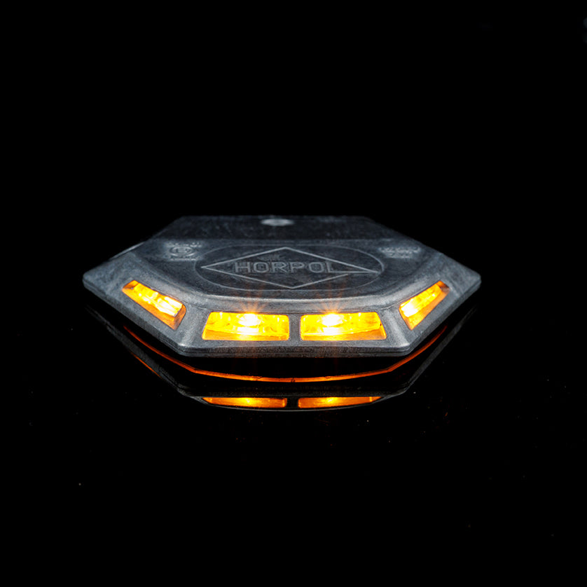 HORPOL LDO 2135 – LED Bljeskalica za Utovarne Rampe – Alu – 12/24V , svjetlo oznake visine