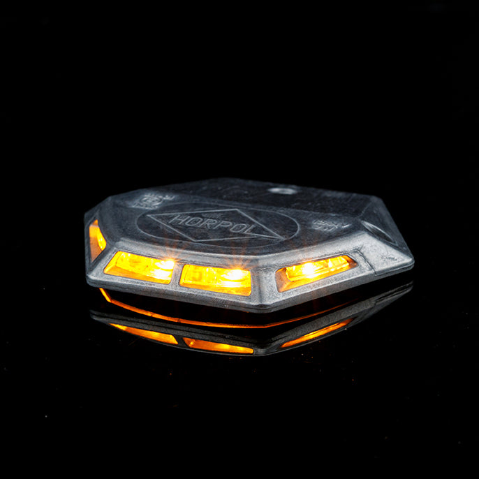 HORPOL LDO 2135 – LED Bljeskalica za Utovarne Rampe – Alu – 12/24V , svjetlo oznake visine