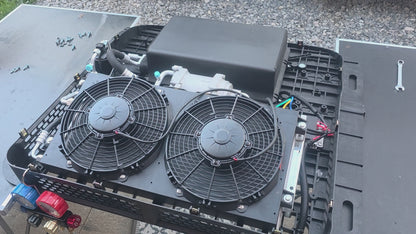 24V Stacionarna Klima za Teretna Vozila , DUAL FAN