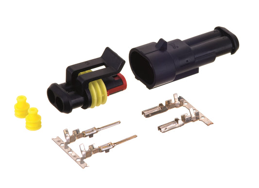 Superseal 1.5 Set Konektora – Vodonepropusni (2-pinski) + Gumena zaštita