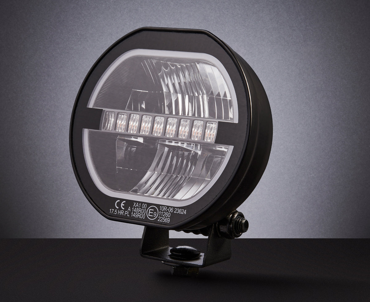PRO 5" LED Far – Dugo svjetlo + Dvostruka pozicija + Bljeskalica