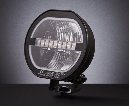 PRO 5" LED Far – Dugo svjetlo + Dvostruka pozicija + Bljeskalica