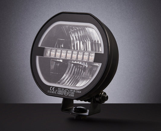 PRO 5" LED Far – Dugo svjetlo + Dvostruka pozicija + Bljeskalica