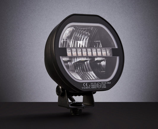 PRO 5" LED Far – Dugo svjetlo + Dvostruka pozicija + Bljeskalica