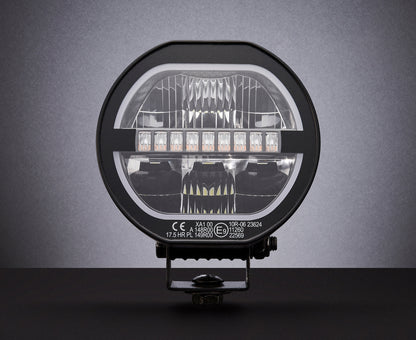 PRO 5" LED Far – Dugo svjetlo + Dvostruka pozicija + Bljeskalica