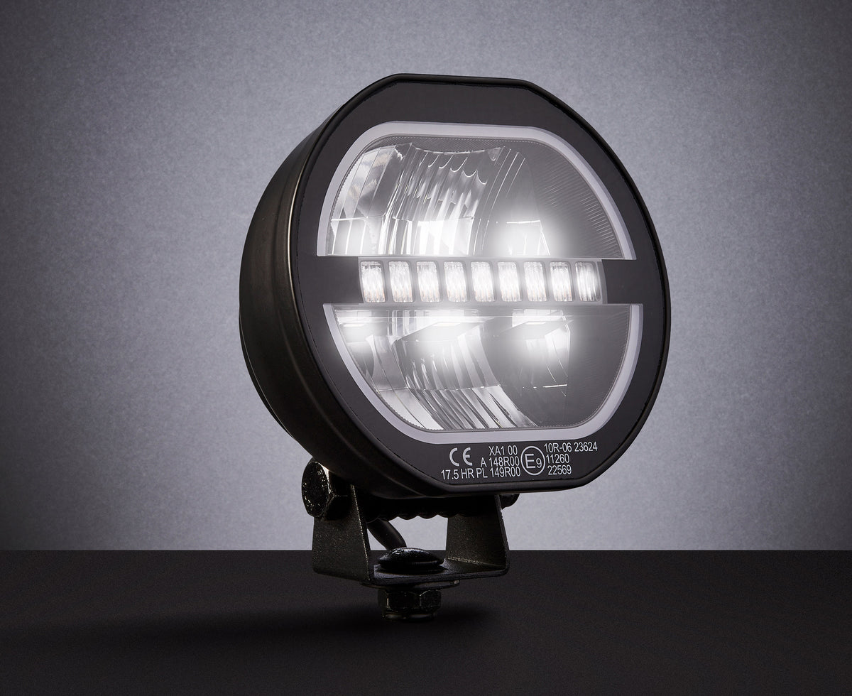PRO 5" LED Far – Dugo svjetlo + Dvostruka pozicija + Bljeskalica