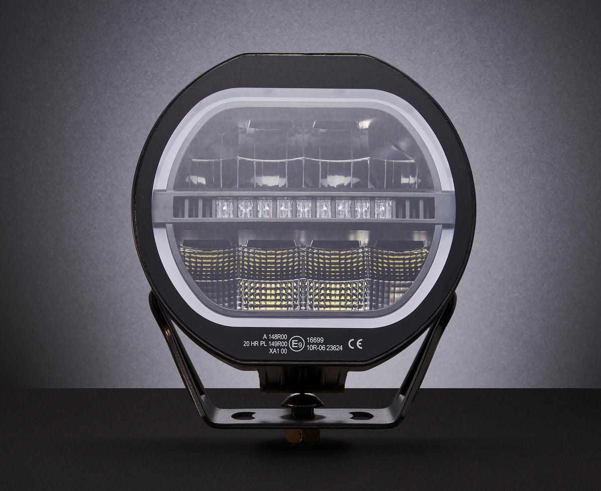 PRO 7" LED Far (120W, 6800lm) – 3u1: Dugo svjetlo + Dvostruka pozicija + Bljeskalica!