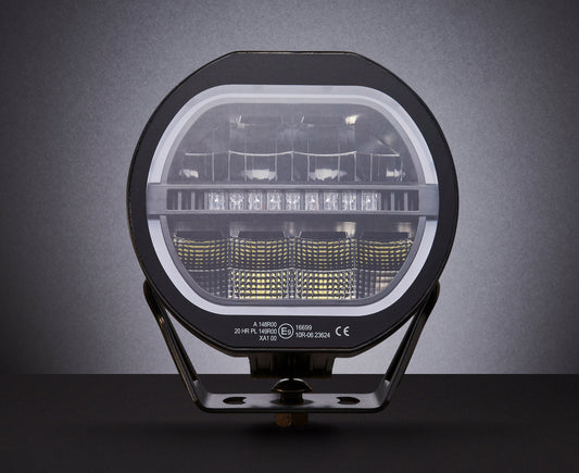 PRO 7" LED Far (120W, 6800lm) – 3u1: Dugo svjetlo + Dvostruka pozicija + Bljeskalica!