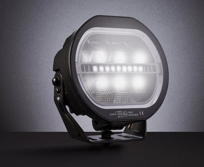 PRO 7" LED Far (120W, 6800lm) – 3u1: Dugo svjetlo + Dvostruka pozicija + Bljeskalica!