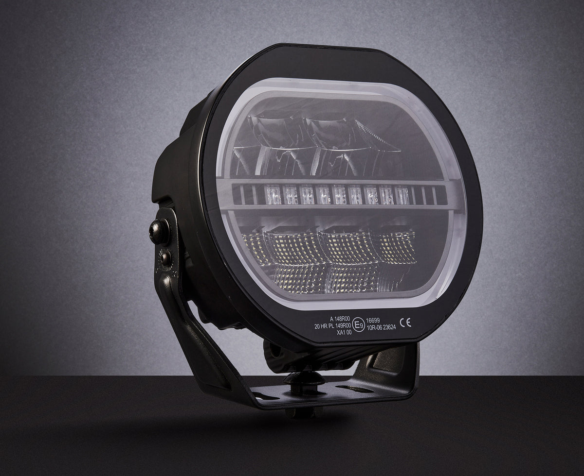 PRO 7" LED Far (120W, 6800lm) – 3u1: Dugo svjetlo + Dvostruka pozicija + Bljeskalica!