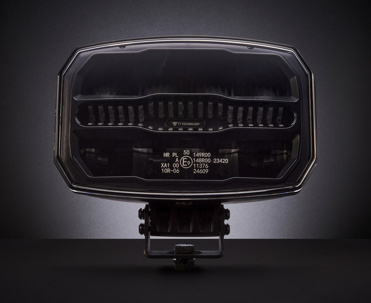 OVALNI PRO LED Far – Dugo svjetlo + DINAMIČKA Dvostruka Pozicija + Bljeskalica