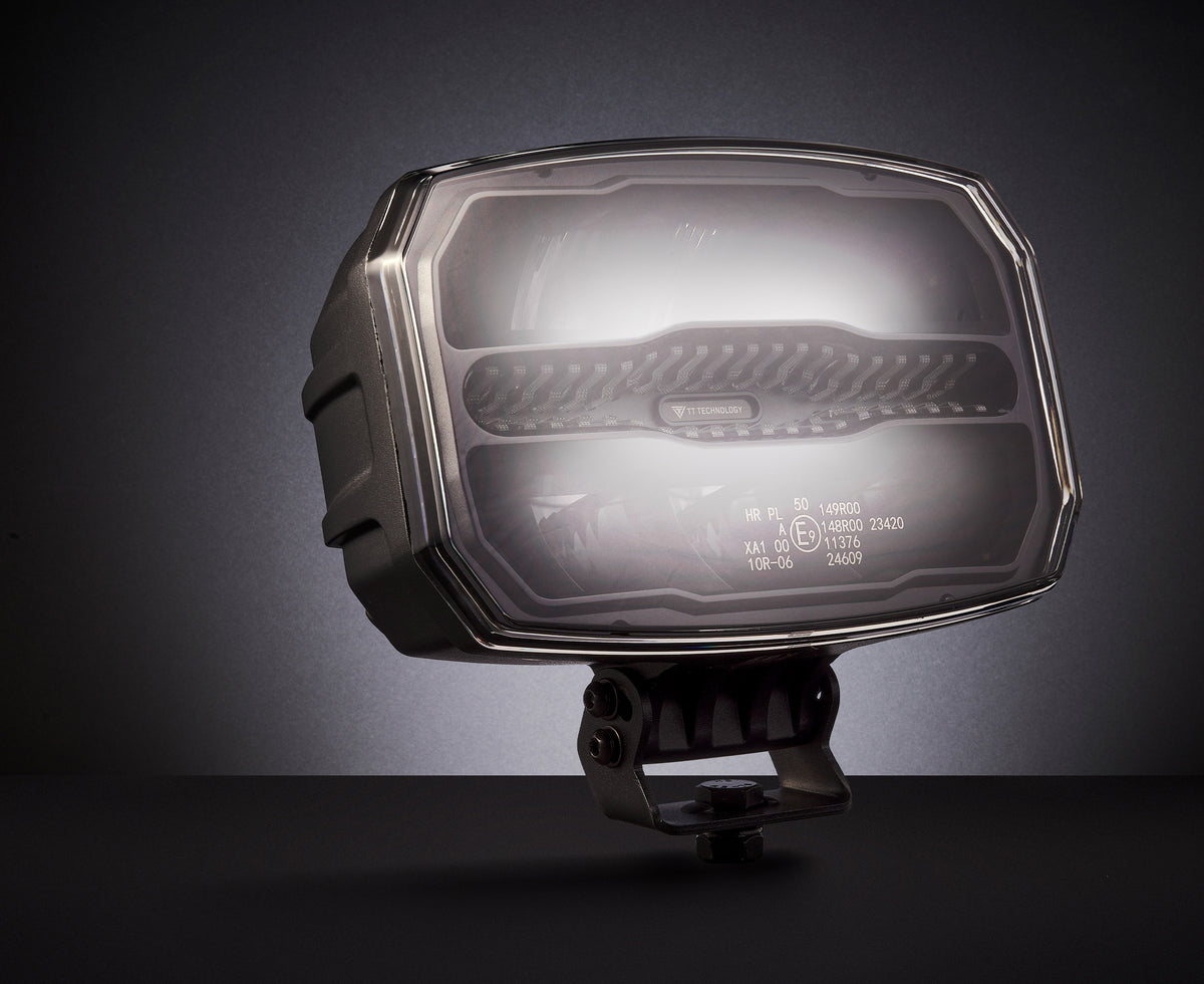OVALNI PRO LED Far – Dugo svjetlo + DINAMIČKA Dvostruka Pozicija + Bljeskalica