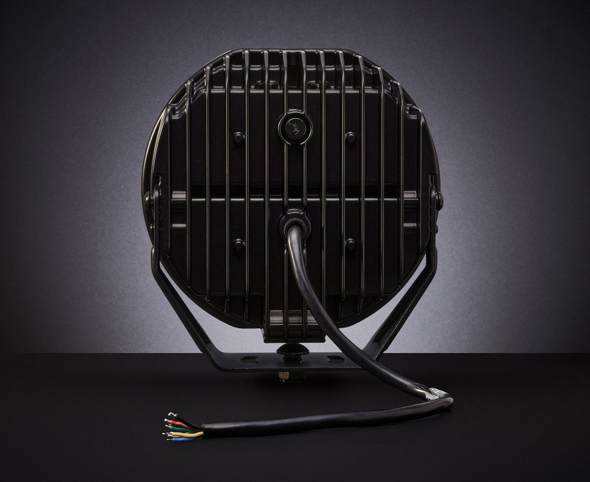 PRO 9" LED Far (160W, 12200lm) – 3u1: Dugo svjetlo + Dvostruka pozicija + Bljeskalica!