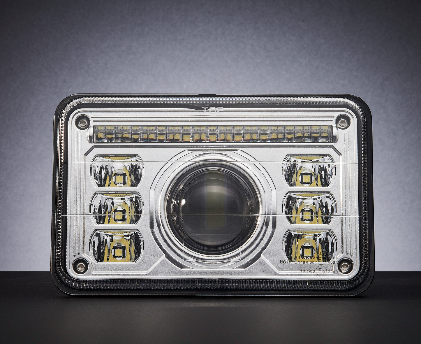 Premium LED Far 69W – Pravokutni – Kratko/Dugo/Dnevno svjetlo (John Deere, MF)