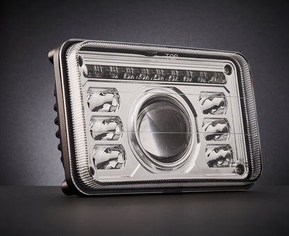 Premium LED Far 69W – Pravokutni – Kratko/Dugo/Dnevno svjetlo (John Deere, MF)