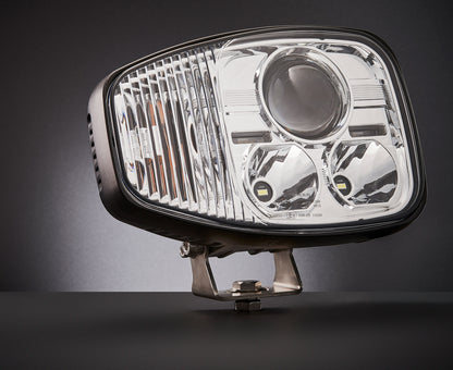Prednji LED Far 108W s Integriranim Žmigavcem  – Za JCB, CAT, Volvo, Terex