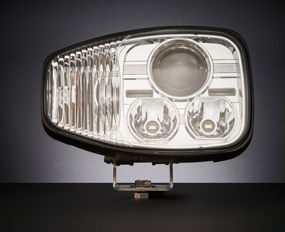 Prednji LED Far 108W s Integriranim Žmigavcem  – Za JCB, CAT, Volvo, Terex